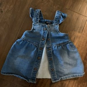 Joe Fresh Jean dress 6-12 month